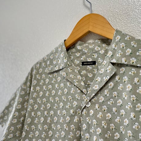 R&D.M.Co- オープンカラーシャツ
