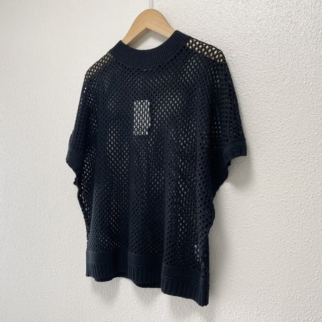 le vent souffle ハニカムメッシュニット ボトルネックプルオーバー