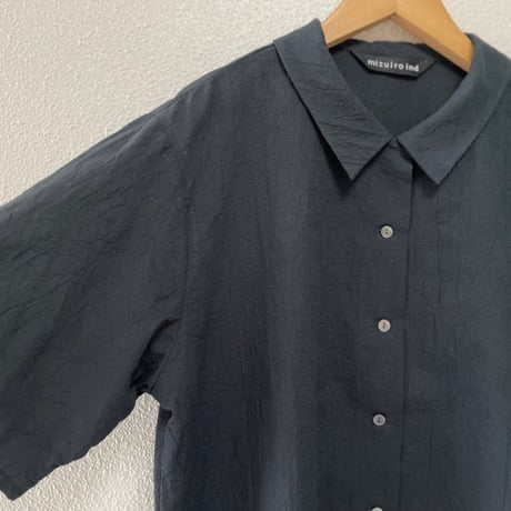 mizuiro ind ハーフスリーブシャツ