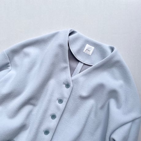 2024AW / ina ウエスト切り替えVネックコート