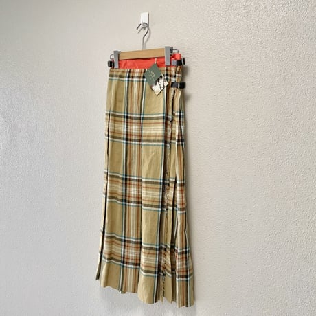macalastair × O’NEIL of DUBLIN ロングキルトスカート
