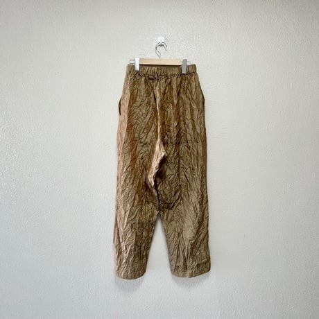 販売継続品 / Honnete Crushed Chambray Easy Pants
