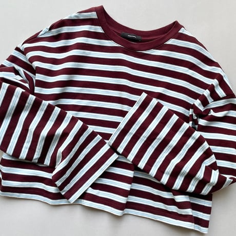 2024 / JOURNAL STANDARD クロップドマルチボーダーTEE