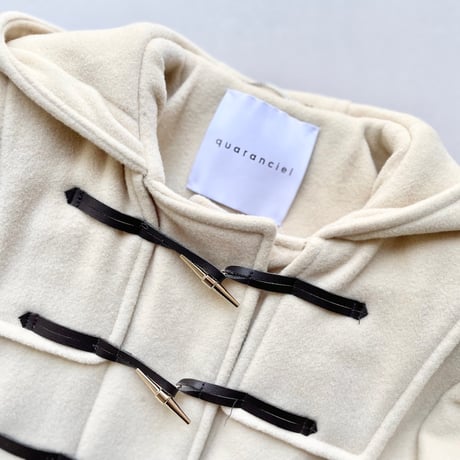 2023AW / quaranciel PONTETORTO Aライン スタイル ダッフルコート