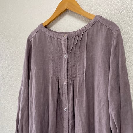 nest Robe  リネンピンタックAラインワンピース