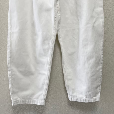 atelier naruse  コットンデニムWゴムバルーンパンツ