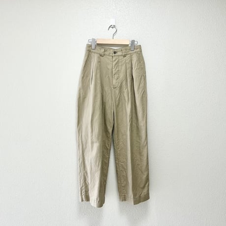 2024SS / JOURNAL STANDARD  2プリーツワイドスラックス