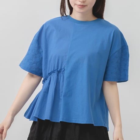 【4色展開】select 切替ギャザーブラウス
