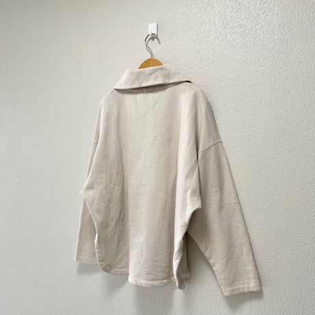 RNA-N 裏起毛ジップアッププルオーバー