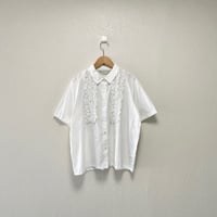 2025SS / MidiUmi フロントフリルシャツ