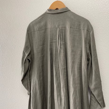 Marque de BRODEUSES フレンチリネンワンピース