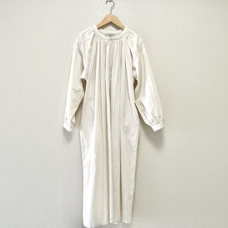 YAECA GATHER SMOCK ONE PIECE ギャザースモックワンピース