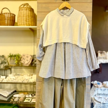 mizuiro ind ショートポンチョ