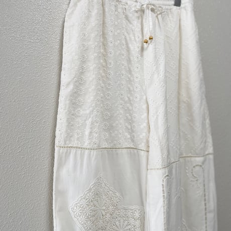 2026SS / 人気完売品 niko and ... リメイク風レースパンツ