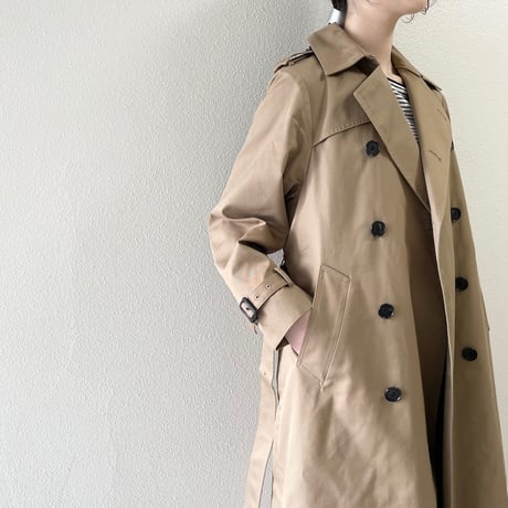 HYKE TRENCH COAT REGULAR FIT