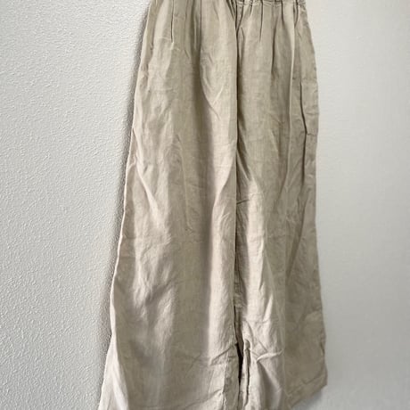 nest Robe リネンタックワイドパンツ