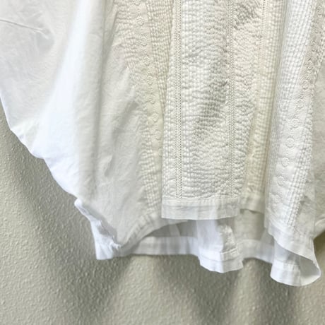 mizuiroind ピンタックブラウス