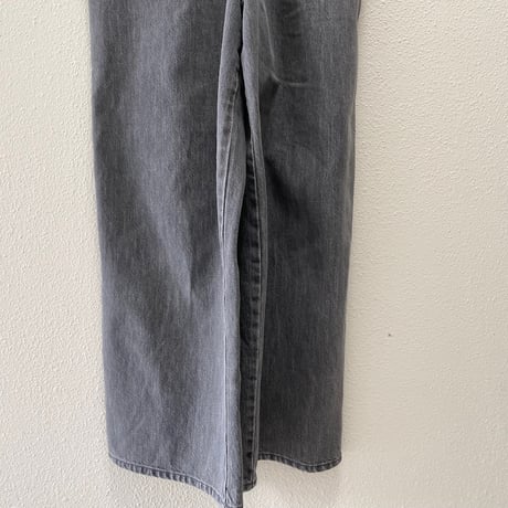 2025SS / SLOBE IENA LE DENIM BARE BK サロペット