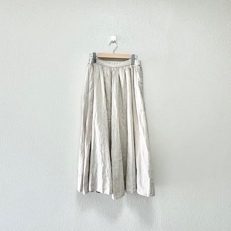 nest Robe リネンギャザースカート