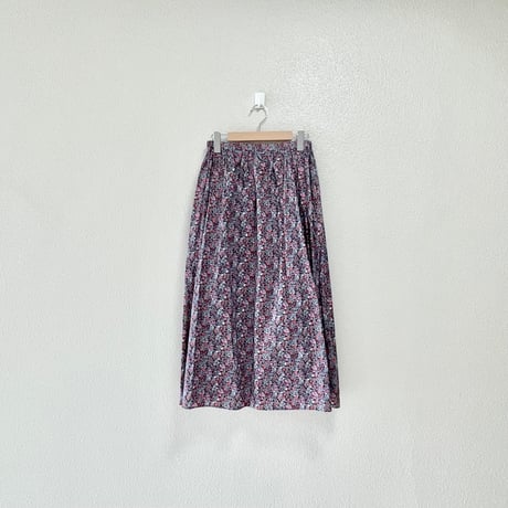 MidiUmi LIBERTY PRINT TACK GATHER SKIRT