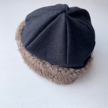 販売継続品/ mature ha. reversible beanie boa リバーシブルビーニー ボア 帽子