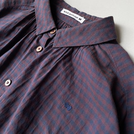 mina perhonen  -deep breath- シャツワンピース