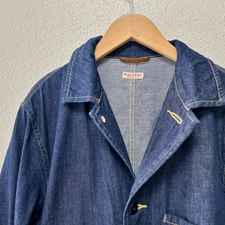 KAPITAL 8ozデニム ショップコート