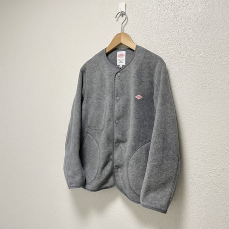 継続販売品 / DANTON  FLEECE COLLARLESS JACKET