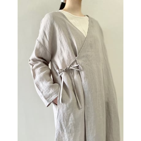 2025SS / 未使用品 / あたう洋裁店 カドルカシュクールワンピース