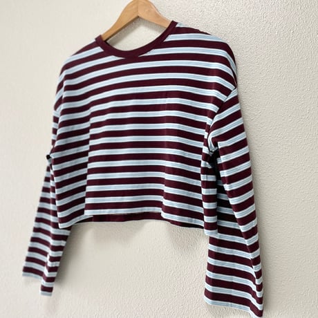 2024 / JOURNAL STANDARD クロップドマルチボーダーTEE
