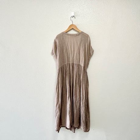 nest Robe  リネンペーパー 2WAYワンピース