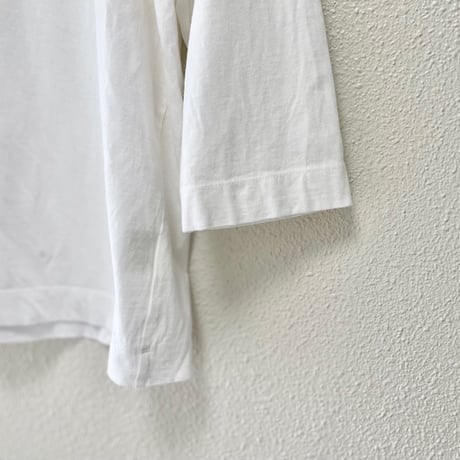 homspun 30/1天竺七分袖Tシャツ