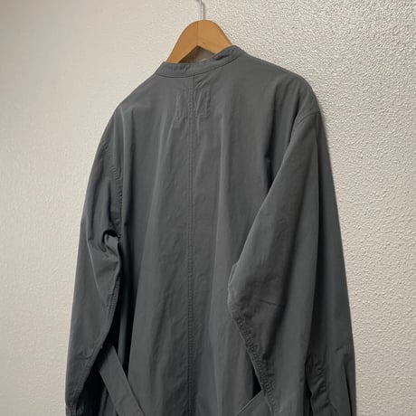 2024AW / MHL. WASHED COTTON POPLIN DRESS
