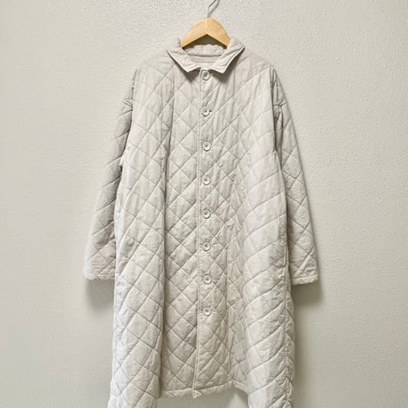 nest Robe コットンラミーキルティングコート