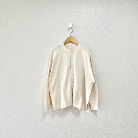 2024AW / grin 綿カシミヤ ウィンドカーディガン