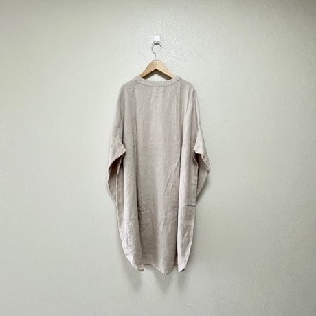 nest Robe  リネンクルーネックチュニックブラウス