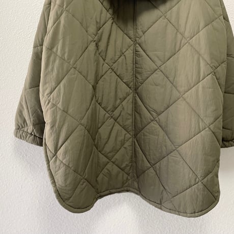 2024AW / SLOBE IENA 撥水パッディドフーディーポンチョ