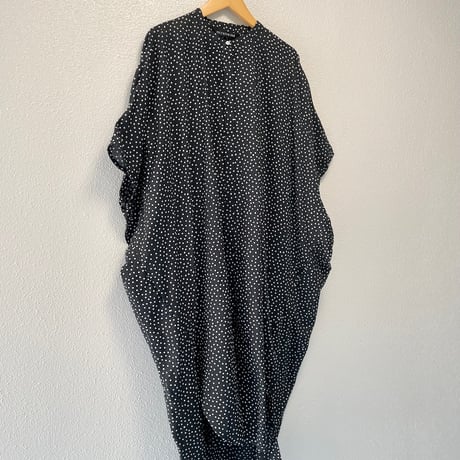mizuiro ind DOTS BACK GATHERD N/S OP