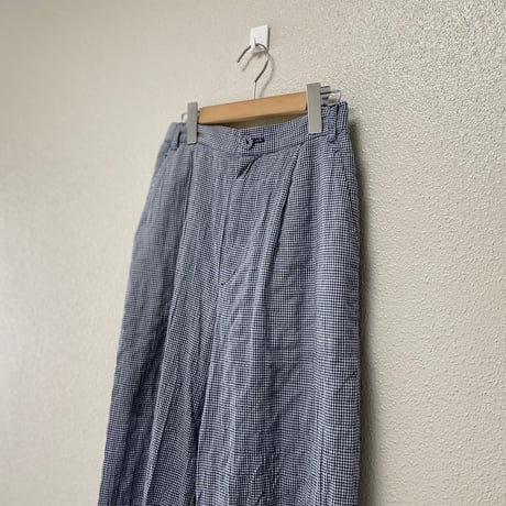 2025SS / l'atelier du savon くしゃくしゃコットン パンツ