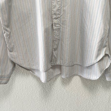 販売継続品 / DANTON POPLIN BAND COLLAR SHIRT