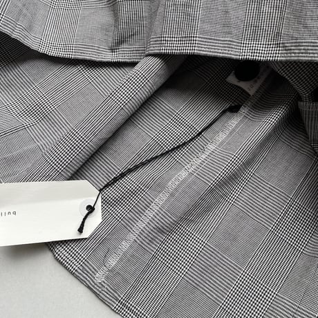タグ付き未使用品 / bulle de savon  glen check ティアードスカート