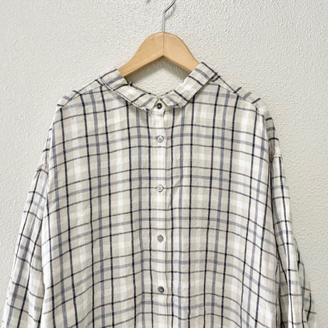 nest Robe リネンチェック2wayワンピース タータンチェック