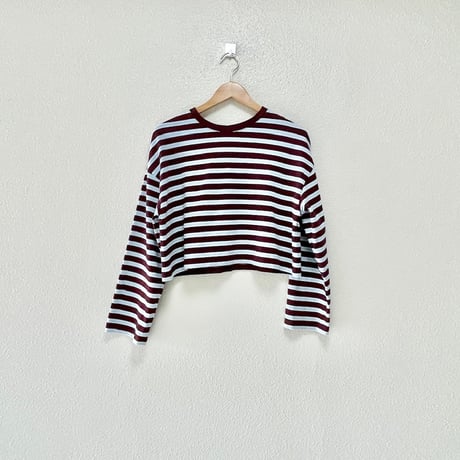 2024 / JOURNAL STANDARD クロップドマルチボーダーTEE