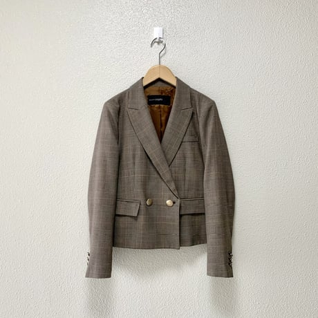 NOLLEY'S sophi グレンチェックショートジャケット