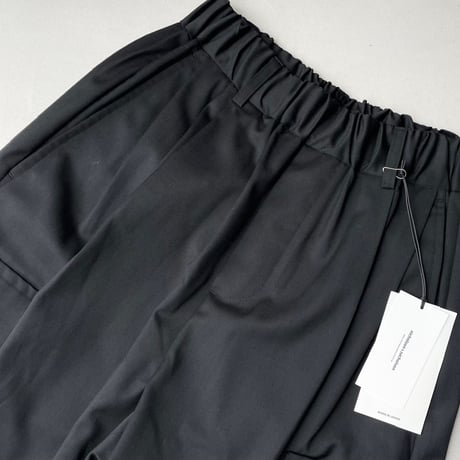 2025AW / 継続販売品 / nicholson&nicholson ストレッチ ウール カーゴ パンツ