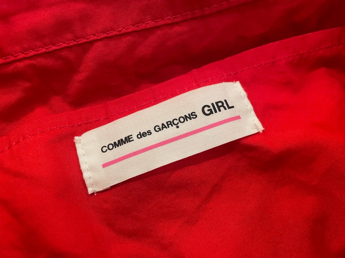 COMME des GARCONS GIRL リボンコットンショルダーバッグ | Lisul