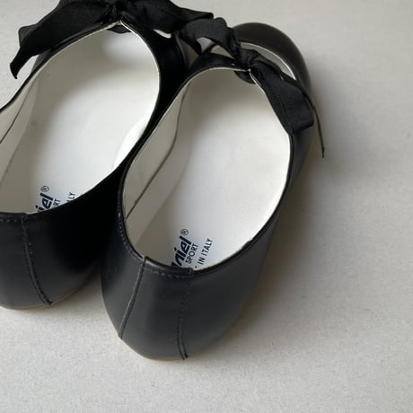 ANNIEL レザーリボンパンプス Dot＆Stripes CHILD WOMAN select
