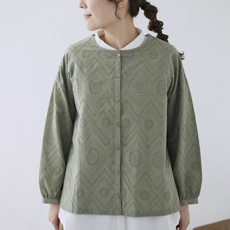 【3色展開】select レースショート丈アウター