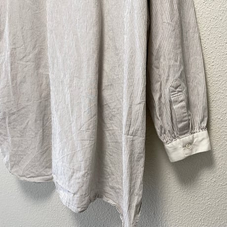 休日と詩 アリッサムロングシャツ