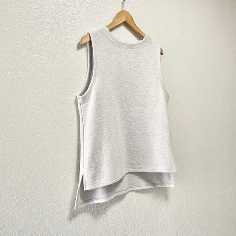 NATURAL LAUNDRY ウールリング モックネックベスト